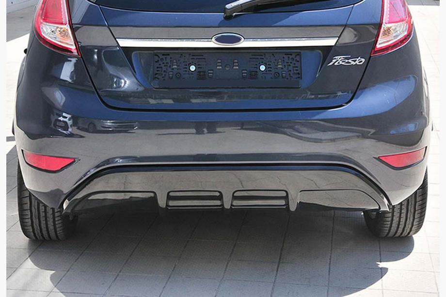 Ford Fiesta 2008–2017 Bakre diffuser DPT V-2 (HB, svart högglans) Image