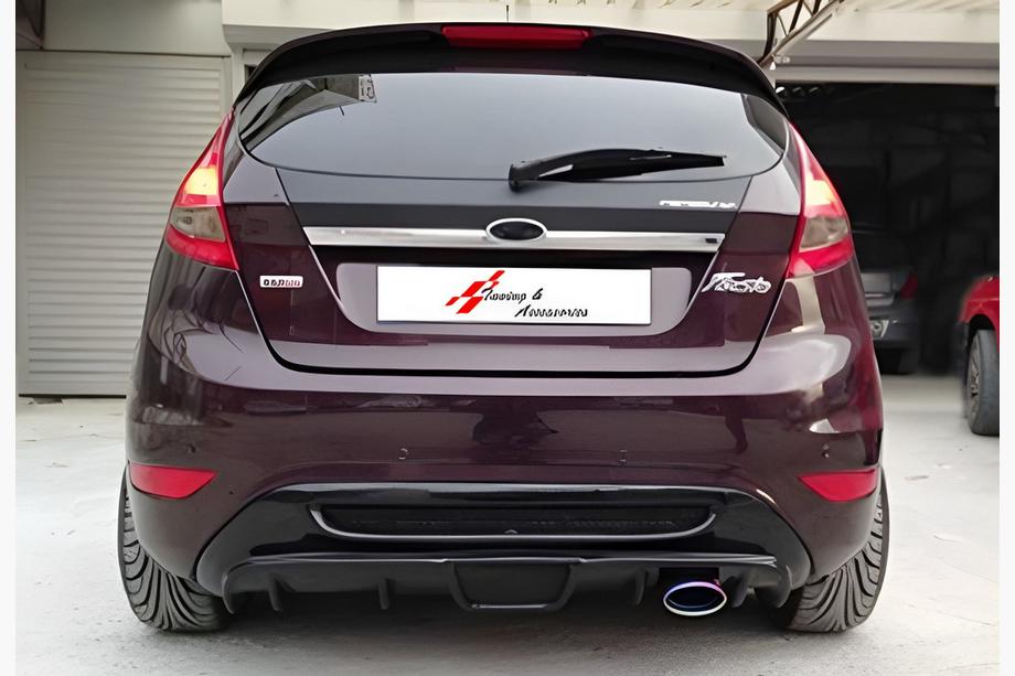 Ford Fiesta 2008–2017 Bakre diffuser DPT 2008-2012, HB, blanksvart Image