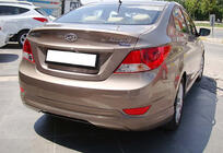 Hyundai Accent 2011–2017 Bakre diffusor DPT (svart högglans) foto 3