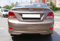 Hyundai Accent 2011–2017 Bakre diffusor DPT (svart högglans) foto 1