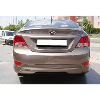Bakre diffusor DPT (svart högglans) Hyundai Accent 2011–2017 foto 1