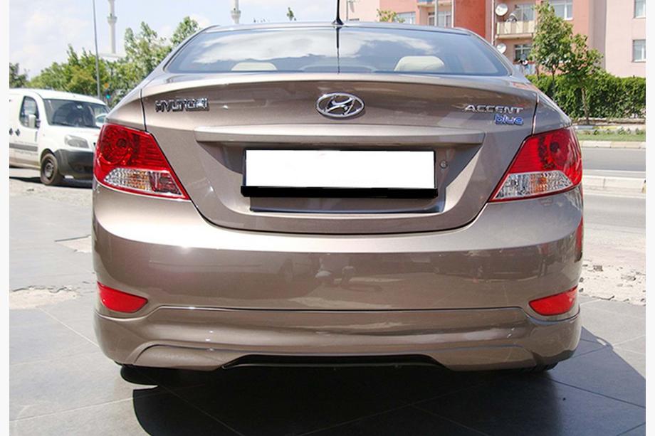 Hyundai Accent 2011–2017 Bakre diffusor DPT (svart högglans) Image