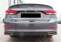 Hyundai Elantra (AD) 2015–2020 Bakre diffuser DPT V-1 (blank svart) foto 3