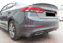 Hyundai Elantra (AD) 2015–2020 Bakre diffuser DPT V-1 (blank svart) foto 1