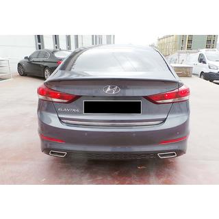 Bakre diffuser DPT V-1 (blank svart) Hyundai Elantra (AD) 2015–2020 foto 2