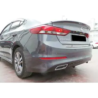 Bakre diffuser DPT V-1 (blank svart) Hyundai Elantra (AD) 2015–2020 foto 1