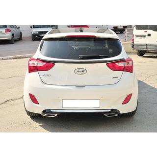 Bakre diffusor DPT V-2 (blank svart) Hyundai I-30 2012–2017 foto 1