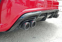 Mercedes A-class W176 2012–2018 DPT bakre diffuser (2012-2015, för Brabus, blanksvart) foto 2