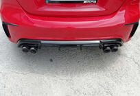 Mercedes A-class W176 2012–2018 DPT bakre diffuser (2012-2015, för Brabus, blanksvart) foto 1