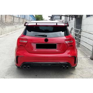 DPT bakre diffuser (2012-2015, för Brabus, blanksvart) Mercedes A-сlass W176 2012–2018 foto 3