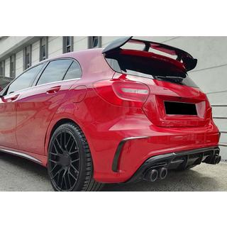 DPT bakre diffuser (2012-2015, för Brabus, blanksvart) Mercedes A-сlass W176 2012–2018 foto 4
