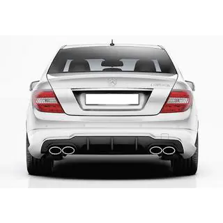 Bakre diffuser DPT (2011-2014, för AMG SD, svart högglans) foto 3