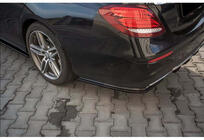 Mercedes E-klass W213 2016–2023 Bakre FLAP-diffusor DPT (högglans svart) foto 1