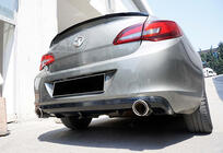 Opel Astra J 2009–2015 Bakre diffuser DPT V-1 (SD, blanksvart) foto 1