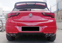 Opel Astra K 2016–2021 Bakdiffusor DPT V-1 (HB, blank svart) foto 3