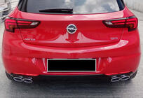 Opel Astra K 2016–2021 Bakdiffusor DPT V-1 (HB, blank svart) foto 1