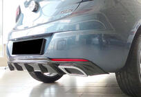 Opel Astra K 2016–2021 Bakre diffuser DPT V-2 (HB, svart högglans) foto 1
