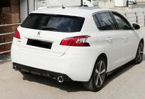 Peugeot 308 2014–2021 Bakre diffuser DPT (HB, blanksvart) foto 4