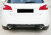 Peugeot 308 2014–2021 Bakre diffuser DPT (HB, blanksvart) foto 6