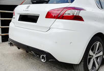 Peugeot 308 2014–2021 Bakre diffuser DPT (HB, blanksvart) foto 3