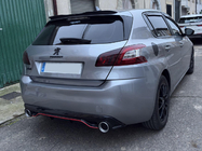 Peugeot 308 2014–2021 Bakre diffuser DPT (HB, blanksvart) foto 2