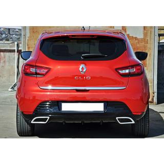 Bakre diffusor DPT V-2 (blank svart) Renault Clio IV 2012–2019 foto 1