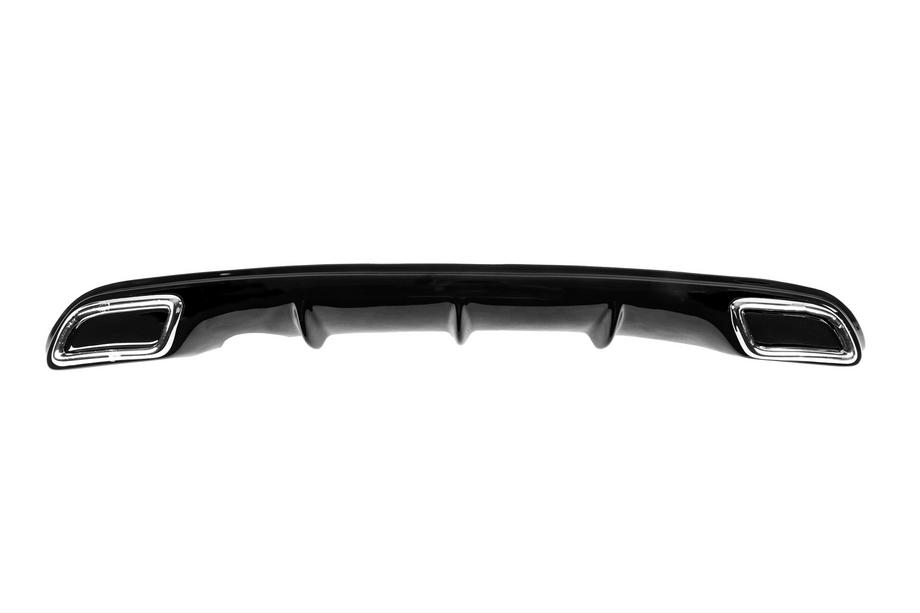 Renault Clio IV 2012–2019 Bakre diffusor DPT V-2 (blank svart) Foto 4