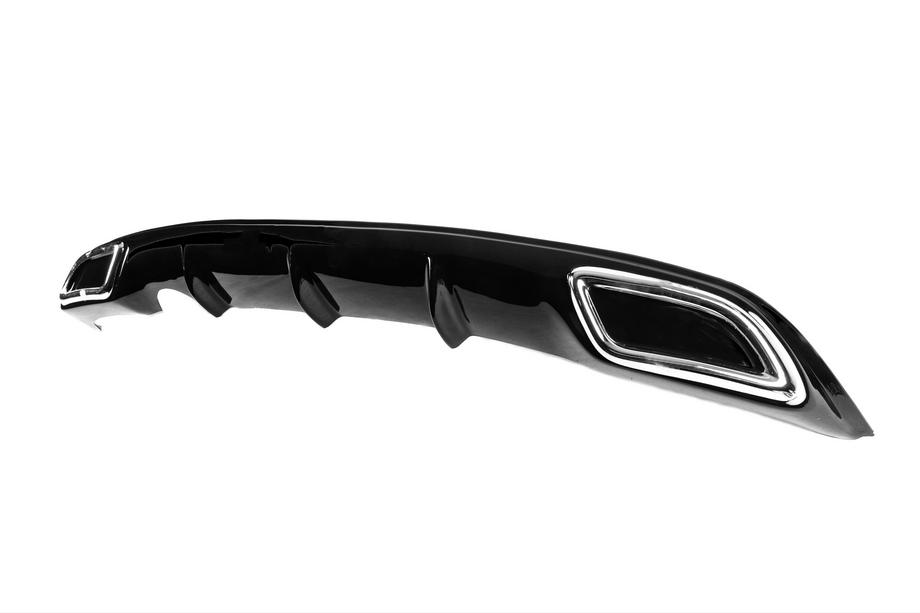 Renault Clio IV 2012–2019 Bakre diffusor DPT V-2 (blank svart) Foto 6