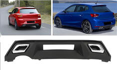 Seat Ibiza 2017– Bakre diffusor DPT V-2 (blank svart) foto 1