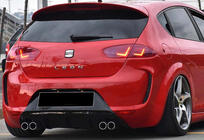 Seat Leon 2005–2012 Bakre diffuser DPT V-1 (2009-2012, svart högglans) foto 1