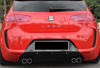 Seat Leon 2005–2012 Bakre diffuser DPT V-1 (2009-2012, svart högglans) foto 2