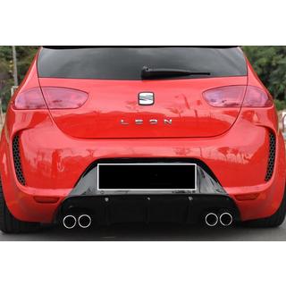 Bakre diffuser DPT V-1 (2009-2012, svart högglans) Seat Leon 2005–2012 foto 2