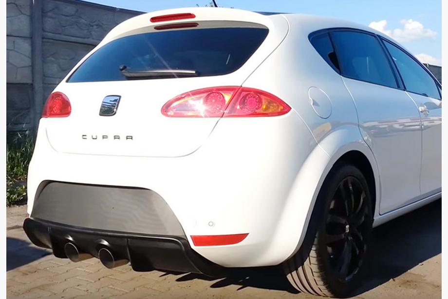 Seat Leon 2005–2012 Bakdiffusor DPT V-2 (2009-2012, svart blank) Foto 1