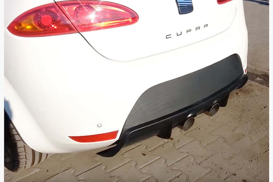 Seat Leon 2005–2012 Bakdiffusor DPT V-2 (2009-2012, svart blank) Foto 2