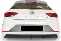 Seat Leon 2013–2020 Bakdiffusor DPT V-2 (2017-2020, glanssvart) foto 2