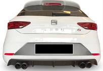 Seat Leon 2013–2020 Bakre diffuser DPT V-3 (2017-2020, svart högglans) foto 1