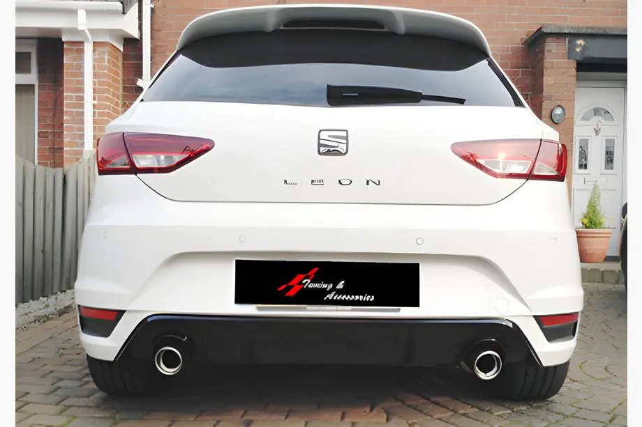 Seat Leon 2013–2020 Bakre diffuser DPT V-1 (blank svart) Image