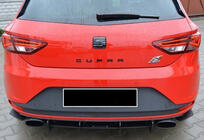 Seat Leon 2013–2020 Bakre diffuser DPT V-6 (2013-2016, svart högglans) foto 3