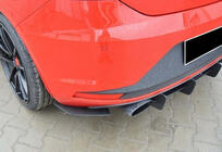 Seat Leon 2013–2020 Bakre diffuser DPT V-6 (2013-2016, svart högglans) foto 4