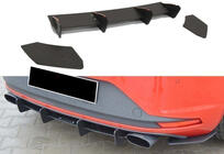 Seat Leon 2013–2020 Bakre diffuser DPT V-6 (2013-2016, svart högglans) foto 1
