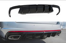 Skoda Octavia III A7 2013–2019 Bakre diffuser DPT V-2 (LB/SW, svart högglans) foto 2