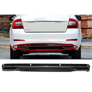 Bakre diffuser DPT V-3 (LB, matt svart) Skoda Octavia III A7 2013–2019 foto 1