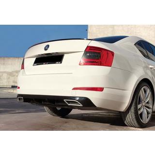 Bakre diffuser DPT V-4 (LB, blanksvart) Skoda Octavia III A7 2013–2019 foto 2