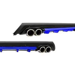 Universell bakdiffusor DPT V-11 (ABS) (blå+svart högglans)