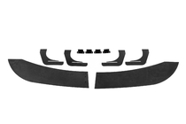 Volkswagen Golf 5 2003–2009 Bakre diffuser DPT V-1 (mattsvart) foto 2
