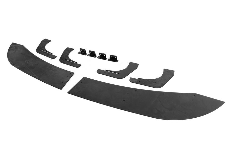 Volkswagen Golf 5 2003–2009 Bakre diffuser DPT V-1 (mattsvart) Image