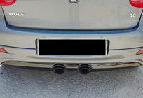 Volkswagen Golf 5 2003–2009 Bakre diffuser DPT V-2 (för lackering) foto 6