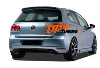Volkswagen Golf 6 2008–2014 Bakre diffusor DPT V-1 (för Base, blanksvart) foto 1