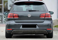 Volkswagen Golf 6 2008–2014 Bakdiffusor DPT V-3 (för GTI, svart högglans) foto 1