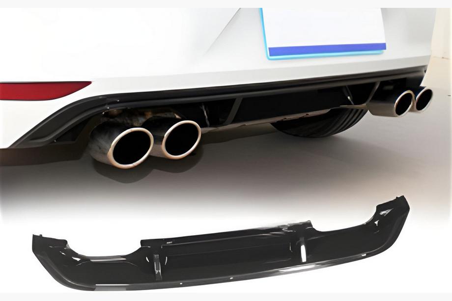 Volkswagen Golf 7/E-Golf 2012–2020 Bakdiffuser DPT V-5 (för R / R-Line, 2012-2017, svart högglans) Image